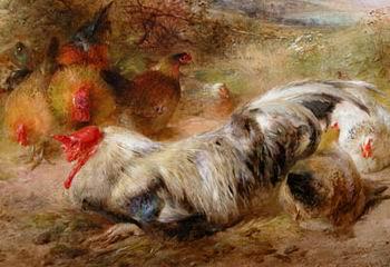 unknow artist Poultry 115 China oil painting art